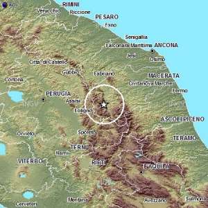 Due scosse sismiche nelle Marche
