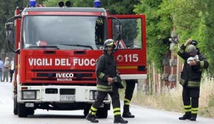 Vigili del Fuoco intervenuti per incidente a Montesicuro