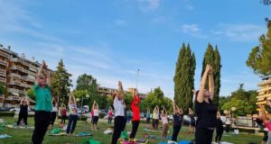 A Folignano al via Summer Yoga