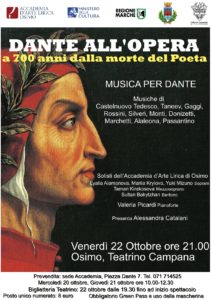 A Osimo il concerto Musica per Dante