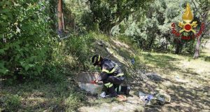 Cingoli, bambina cade in un pozzo: salvata dia vigili del fuoco