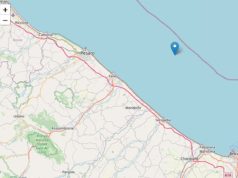 Nuova scossa di terremoto da ML 4.3 al largo di Fano